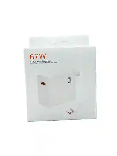 Original Cargadora De 67w Tipo C