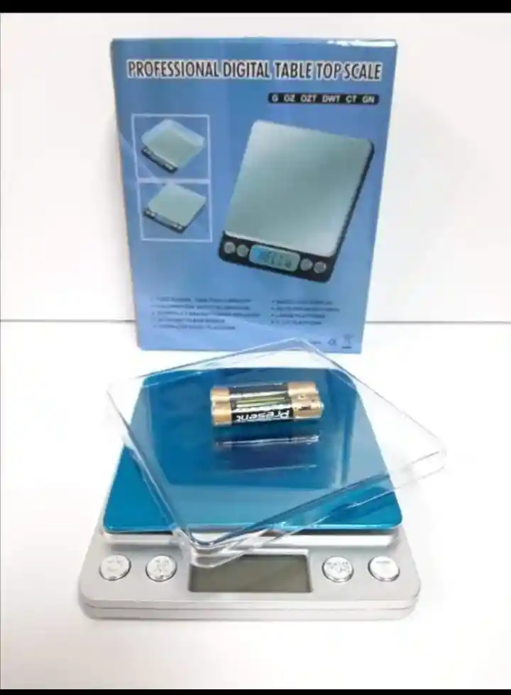 Gramera Metálica Alta Precisión 500gr.