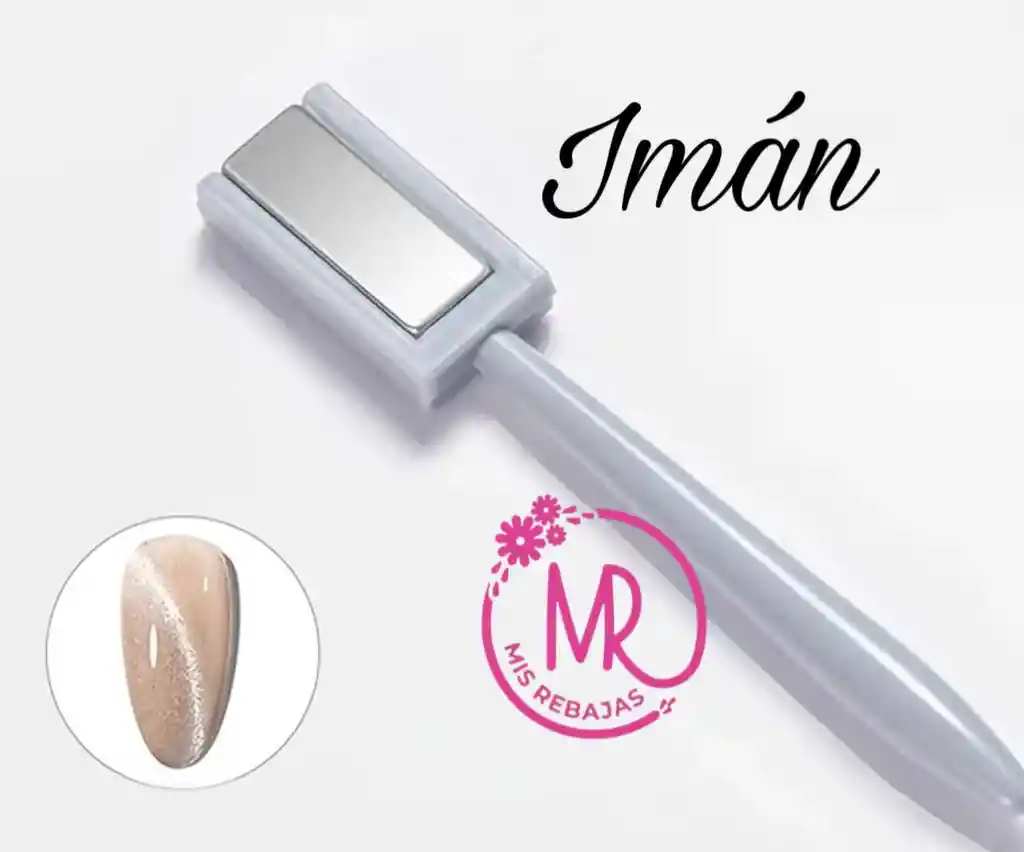 Imán Para Uñas Efecto Ojo De Gato