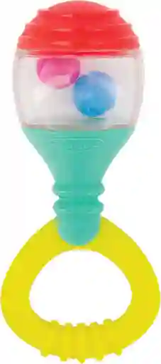 Sonajero Sensorial Con Mordedor Para Bebé Texturas Y Sonido