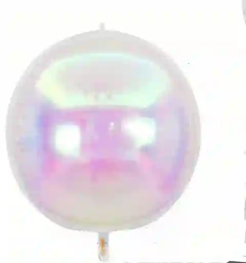 Globo Papel Metalizado Tornasol Para Decoración De Fiestas