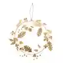 Corona Metálica Dorada