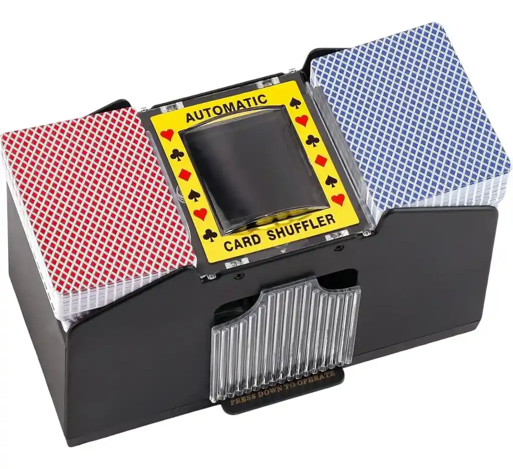 Barajador Automático De Cartas Profesional Pilas Aa Poker