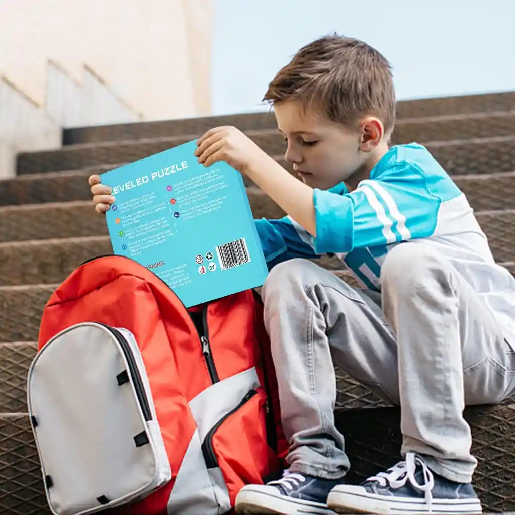 Libro Rompecabezas Magnético 3 En 1 Tema Animales De Selva