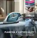Plancha A Vapor Kalley 1000w Antiadherente Temperatura Ajustable
