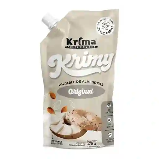 Queso Crema De Almendras Krimy Original