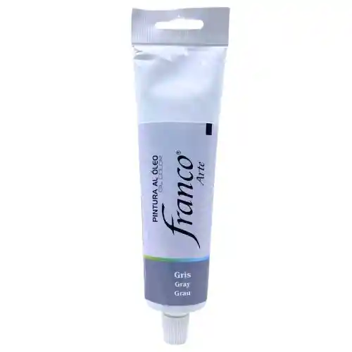 Óleo Franco Arte 140 Ml - Gris