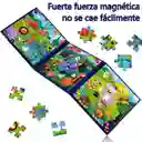Libro Rompecabeza Magnético 3 En 1 Tema Fiesta En El Bosque