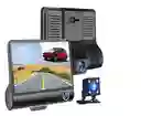 Cámara Zebbris Carro Dvr 3 Lentes 1080p Full Hd Dash 3 En 1