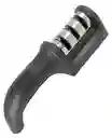 Afilador De Cuchillos Pro Multifuncional Ergonómico Cocina Color Negro