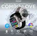 Smartwatch Mobulaa Parejas Tw-11 + Amor 2 Con Nfc
