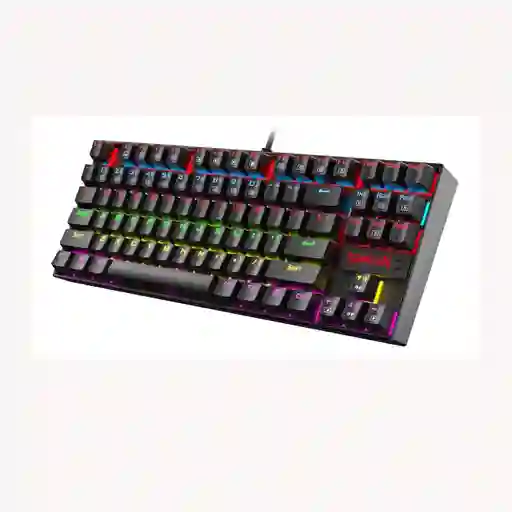 Teclado Mecanico Gamer 80% Tkl Rainbow Redragon Kumara K552