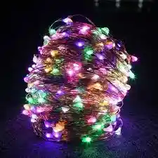 Instalacion Luces Led Navidad Alambre X200 Multicolor