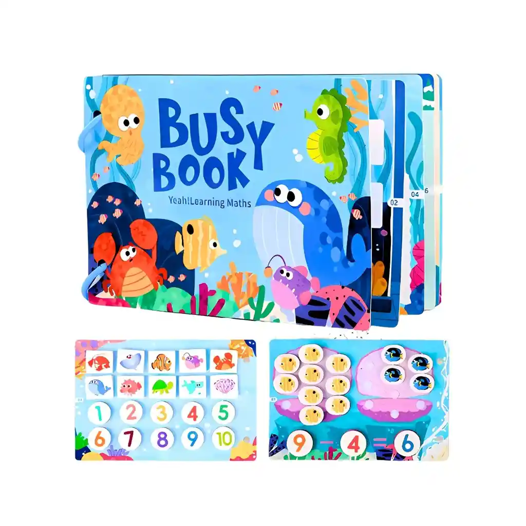 2 Libro Sensorial De Actividades Para Niños En Preescolar