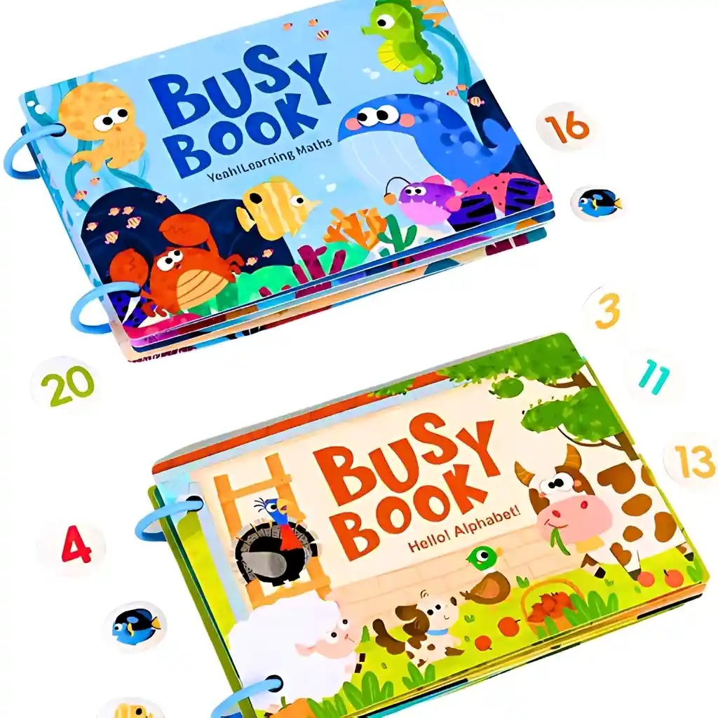 2 Libro Sensorial De Actividades Para Niños En Preescolar