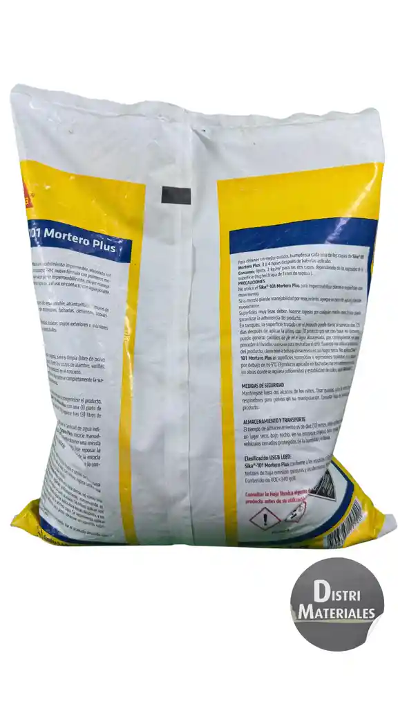 Sika 101 Mortero Plus Gris X 50 Kg