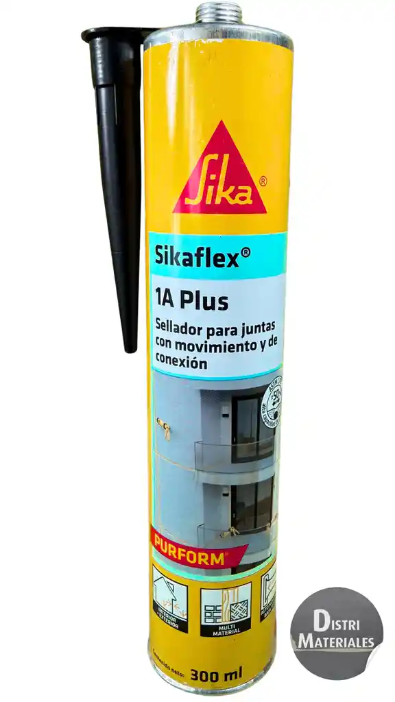 Sikaflex 1a Plus Purform Negro X Tubo
