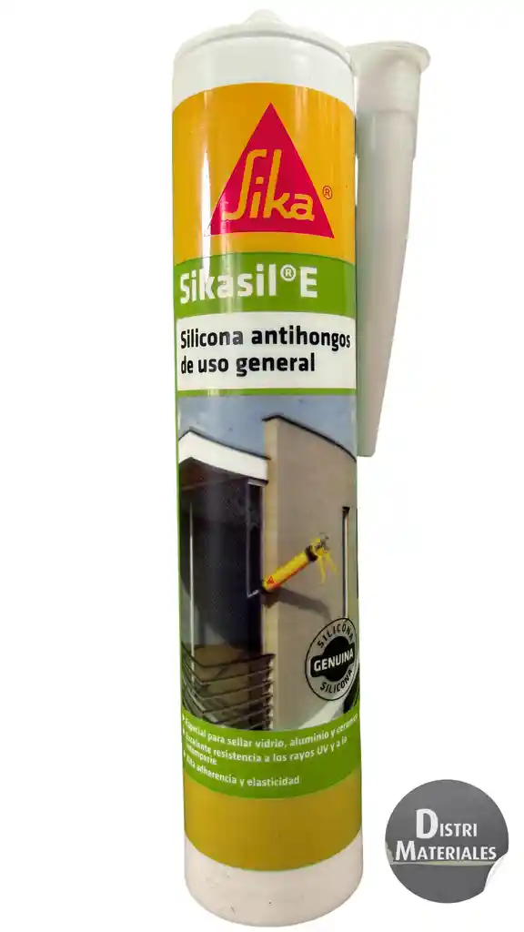 Sikasil E Transparente X Tubo