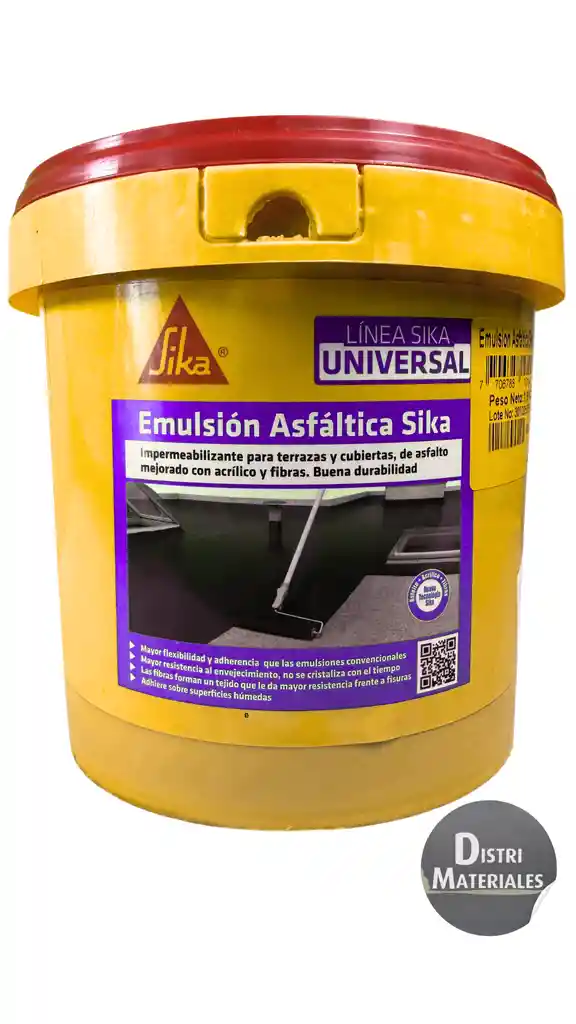 Sika Emulsion Asfaltica Universal X 8.5 Kg