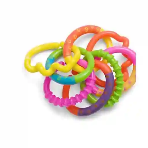 Set De Aros Sensoriales Para Bebés Mordedores Estimulación
