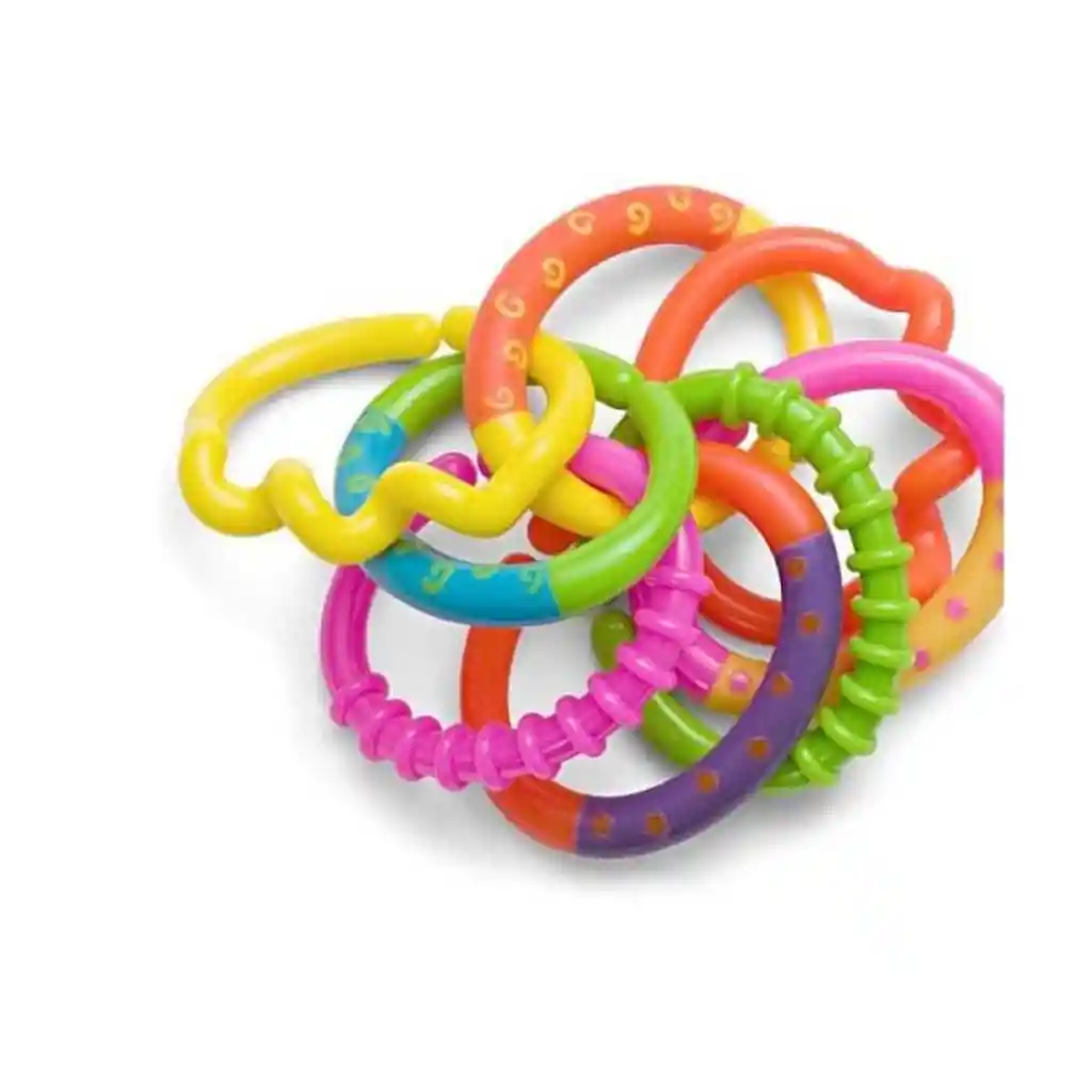 Set De Aros Sensoriales Para Bebés Mordedores Estimulación