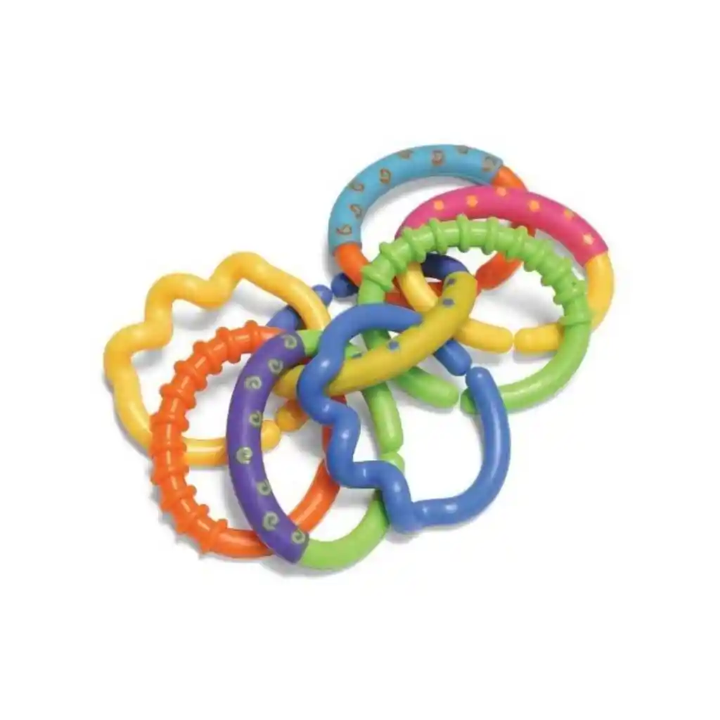 Set De Aros Sensoriales Para Bebés Mordedores Estimulación