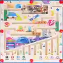 Laberinto Magnético Espacial De Color Y Números Montessori