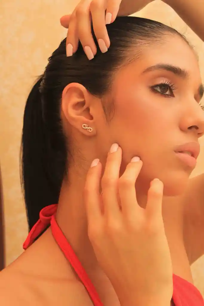 Arete- Topo Infinito Dorado Rodio