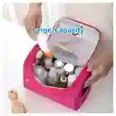 Bolsa Organizadora De Maquillaje Bolso De Viaje Color Rosa