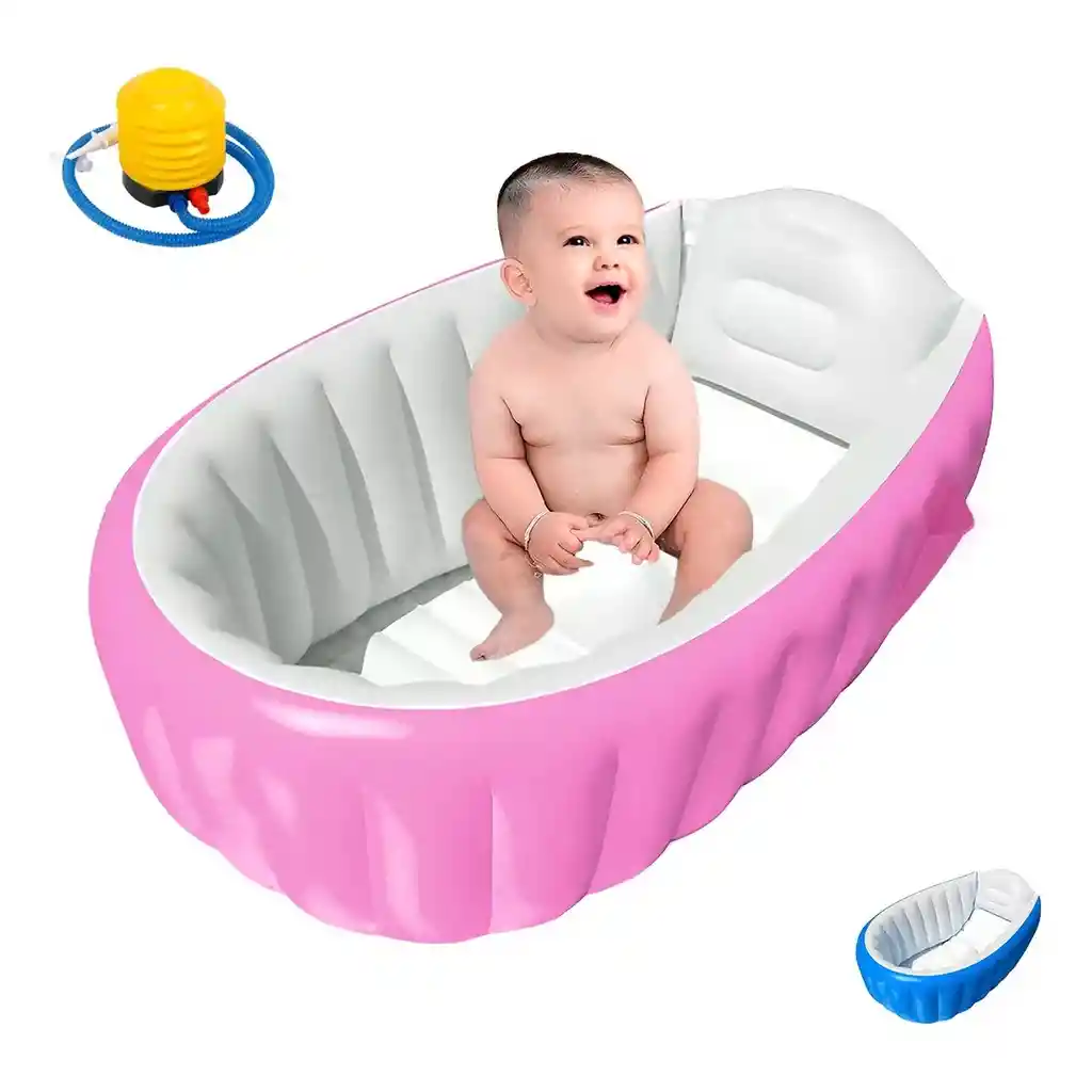 Bañera Tina Inflable Para Bebe