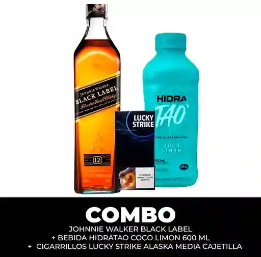 Johnnie Walker Black Label + Bebida Hidratao