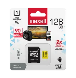 Memoria Micro Sd Maxell Mcsd 128gb