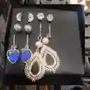 1 Par De Aretes, Variedad De Tamaños