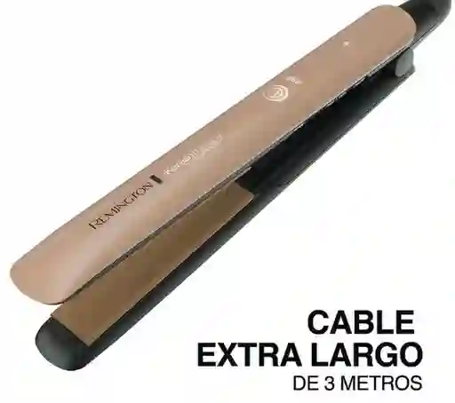 Plancha Alisadora Remington Keratin Therapy Con Keratina Y Aceite De Argán