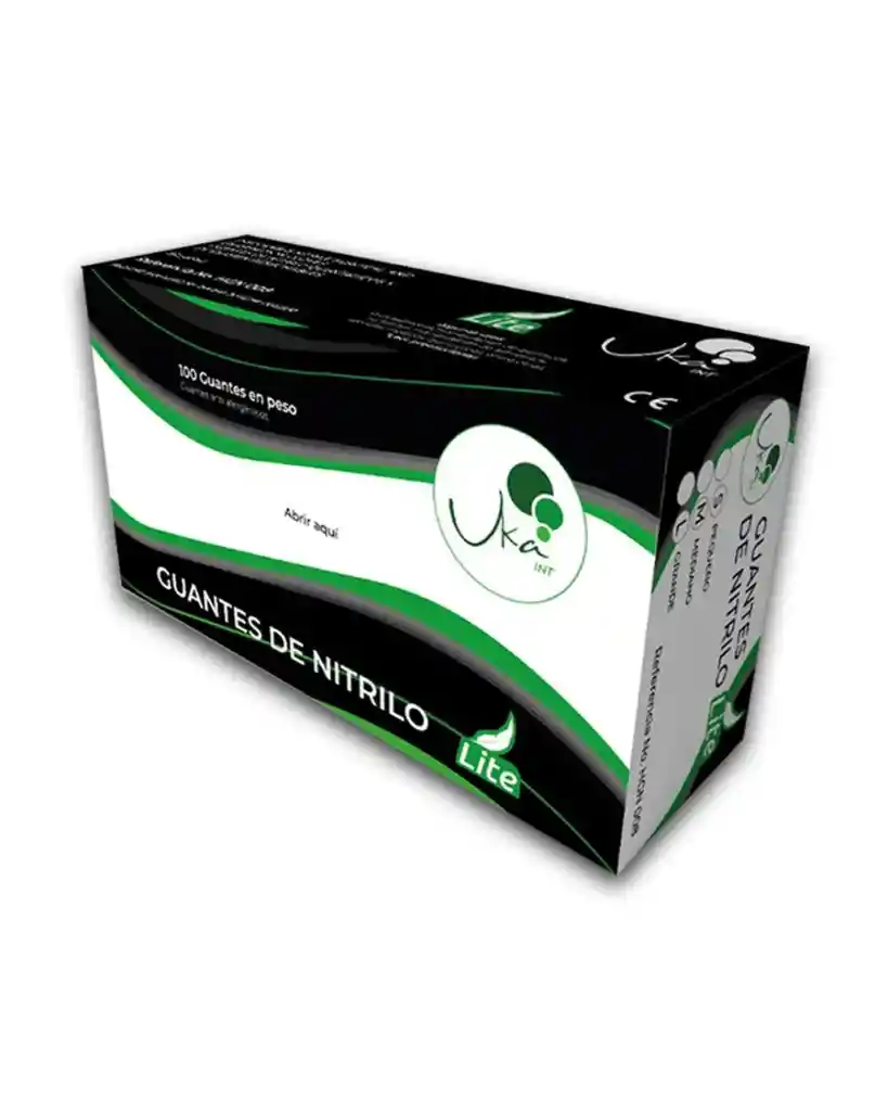 Guantes De Ntrilo Ngros X 100 Unidades