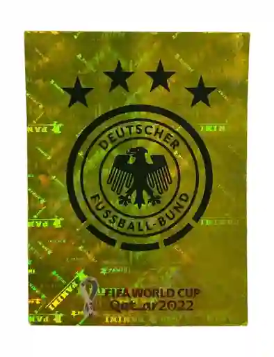 Lamina Escudo De Alemania Para Album Copa Mundial Qatar 2022 Panini