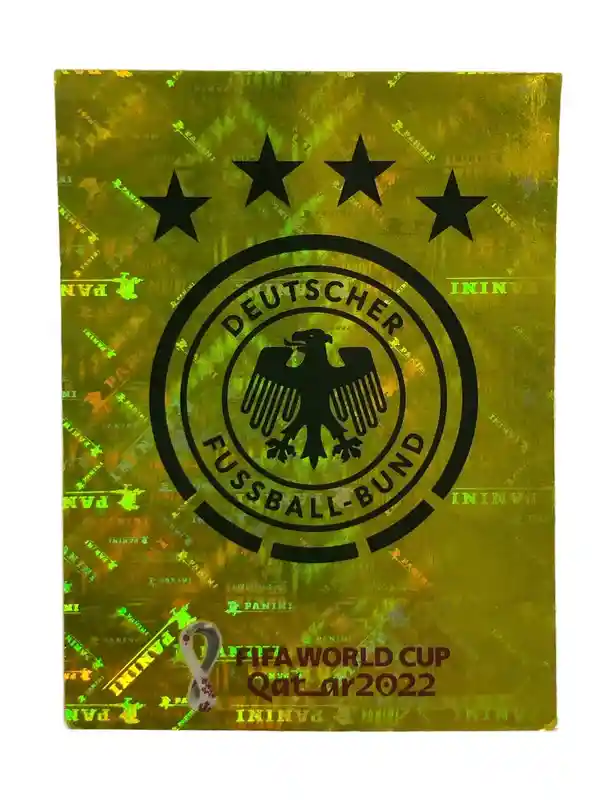Lamina Escudo De Alemania Para Album Copa Mundial Qatar 2022 Panini