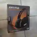 Audifonos Diadema Con Cable Color Negro Gm2004