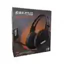 Audifonos Diadema Con Cable Color Negro Gm2004