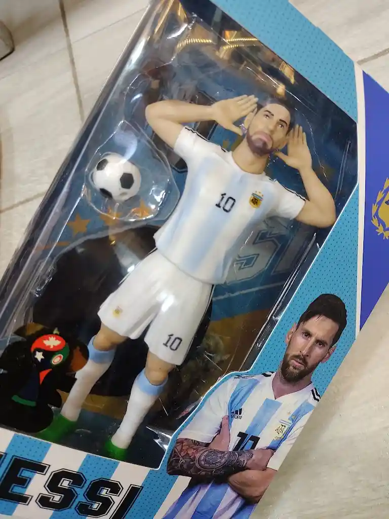 Figura Muñeco De Coleccion Lionel Messi Seleccion Argentina De Futbol