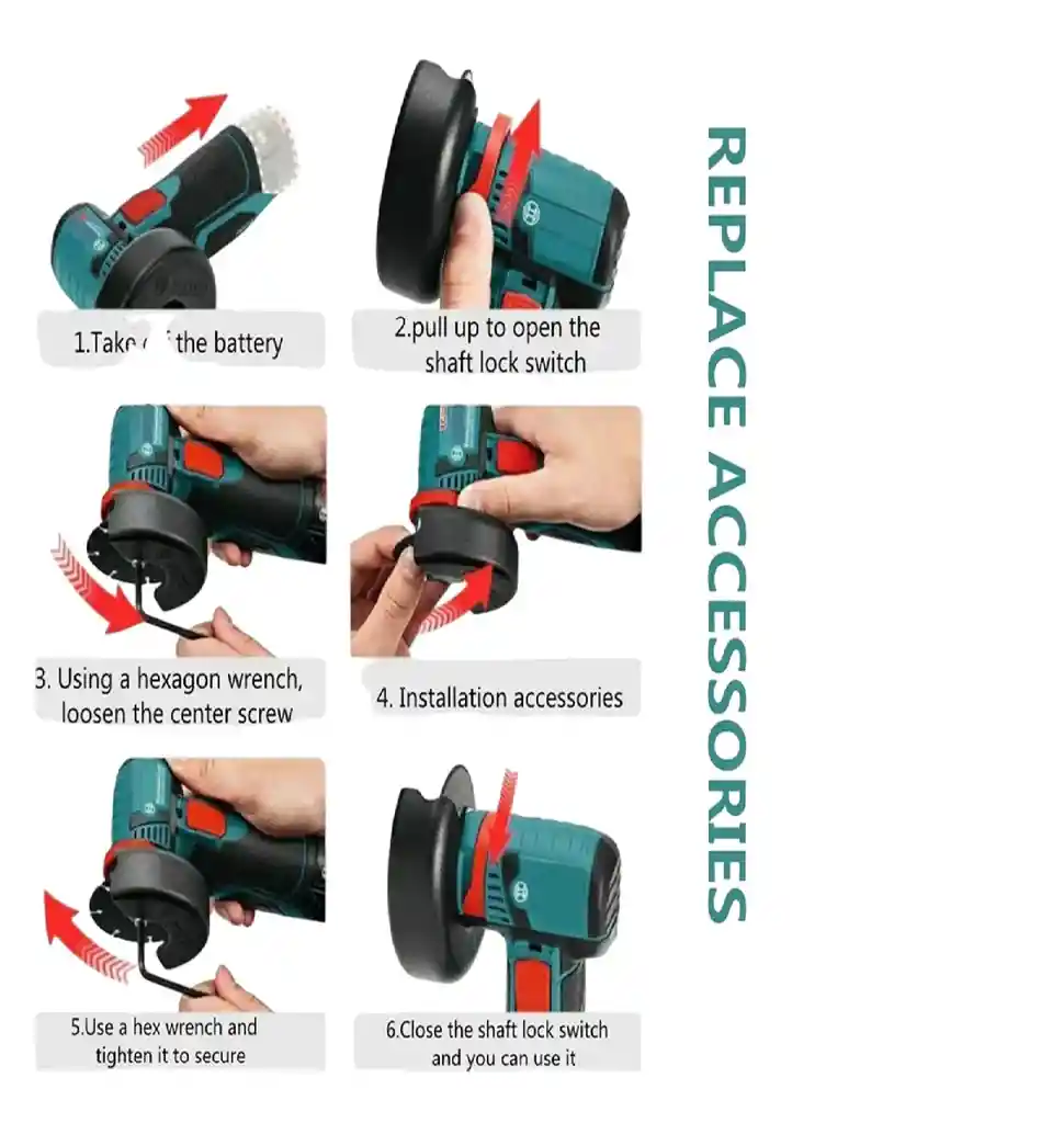 Cortadora Zebbris Disco Mini Amoladora Angular Pulidora - Azul - 50