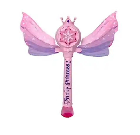 Juguete Varita Mágica Princesas Burbujero Didáctico