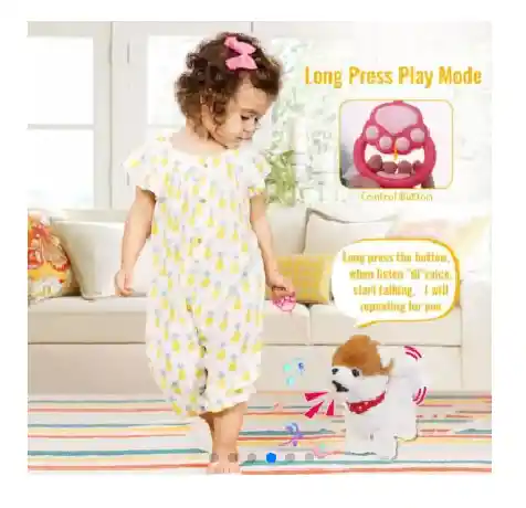 Peluche Perro Interactivo