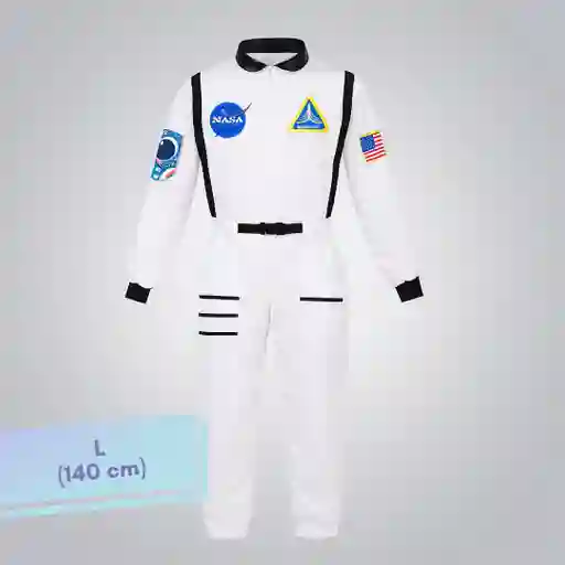Disfraz Halloween Astronauta Unisex Talla L (140 Cm)
