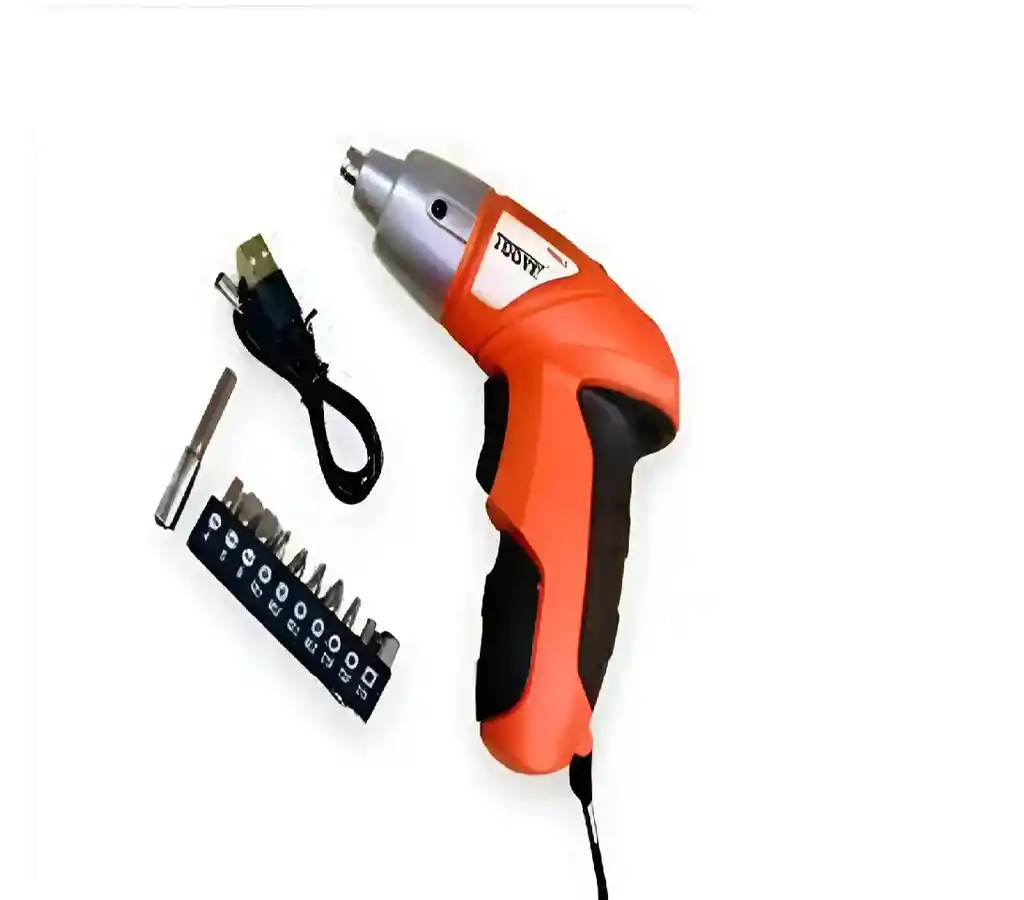 Destornillador Zebbris Inalámbrico Eléctrico Atornillador - Naranja - 50