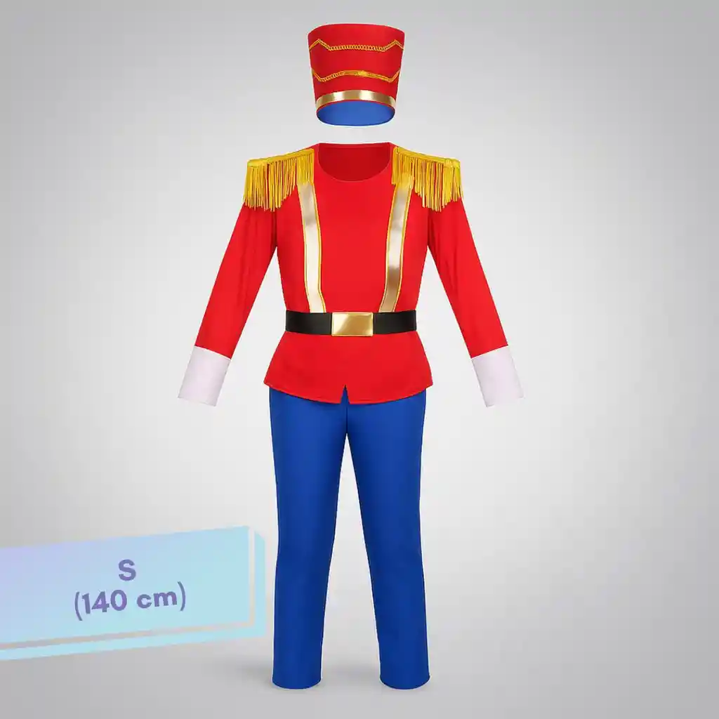 Disfraz Halloween Soldado De Plomo Unisex Talla S (140 Cm)