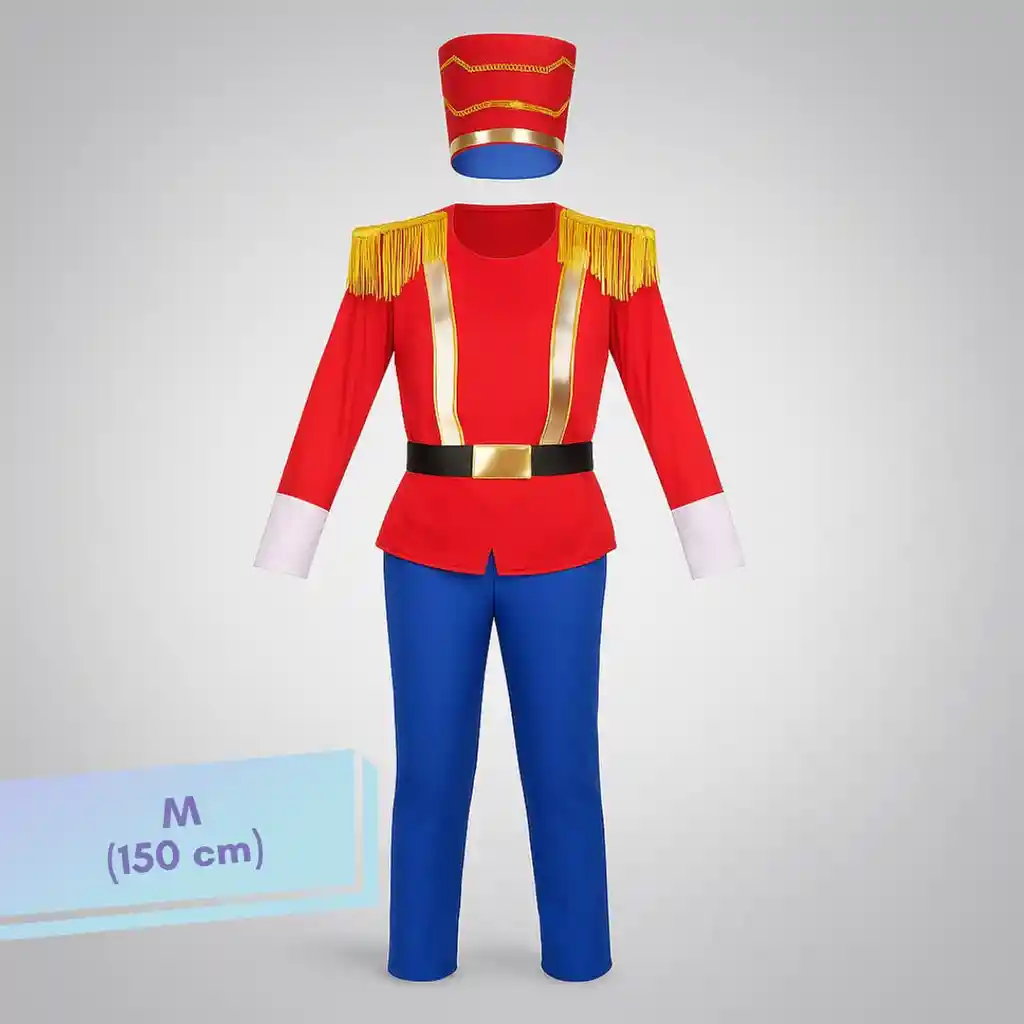 Disfraz Halloween Soldado De Plomo Unisex Talla M (150 Cm)