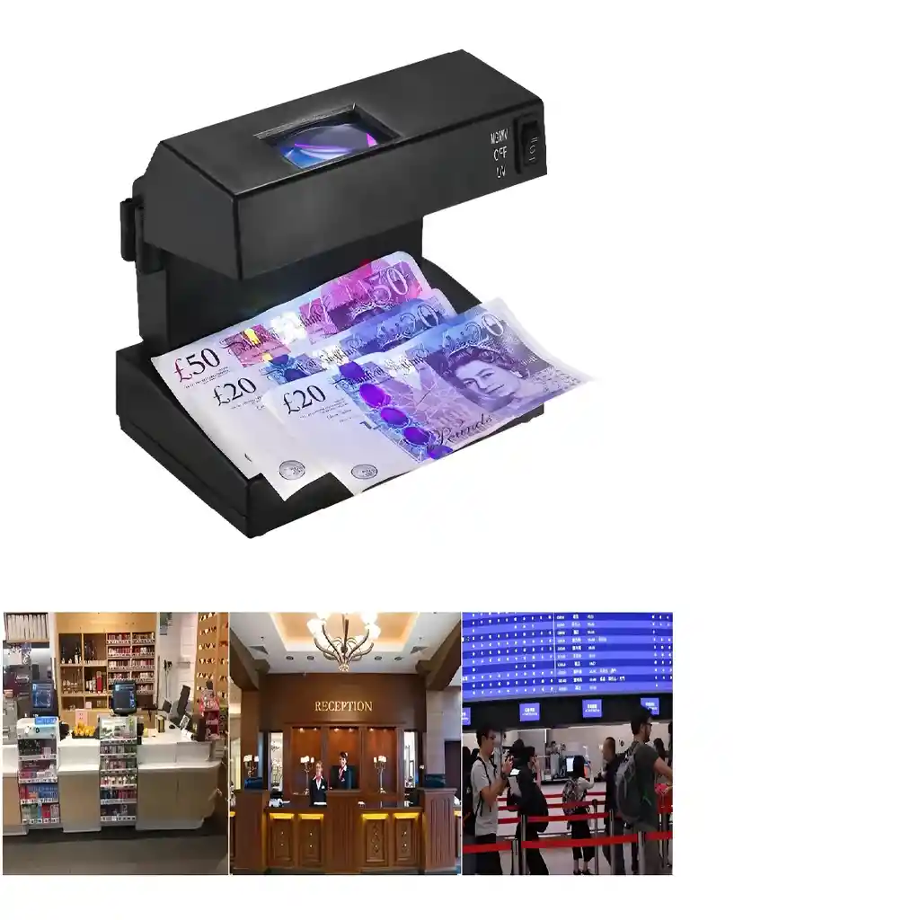 Probador De Billetes 4w Detector Tubo Luz Ultravioleta