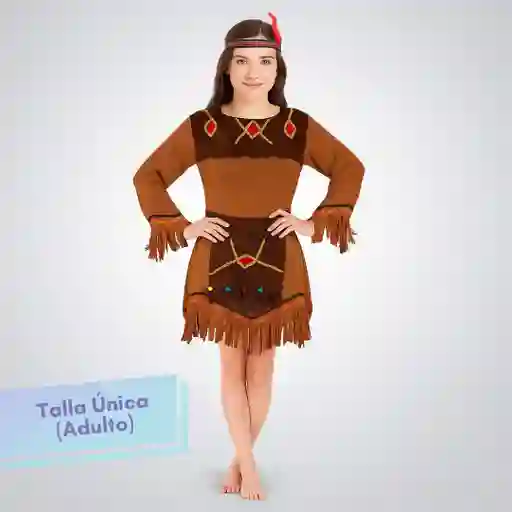 Disfraz Halloween India Talla Única Adulto
