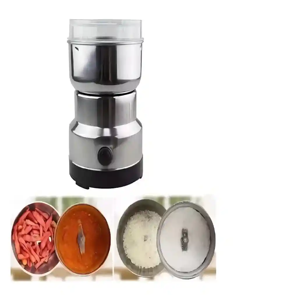 Molino Triturador Moler Café Frutos Secos Color Acero
